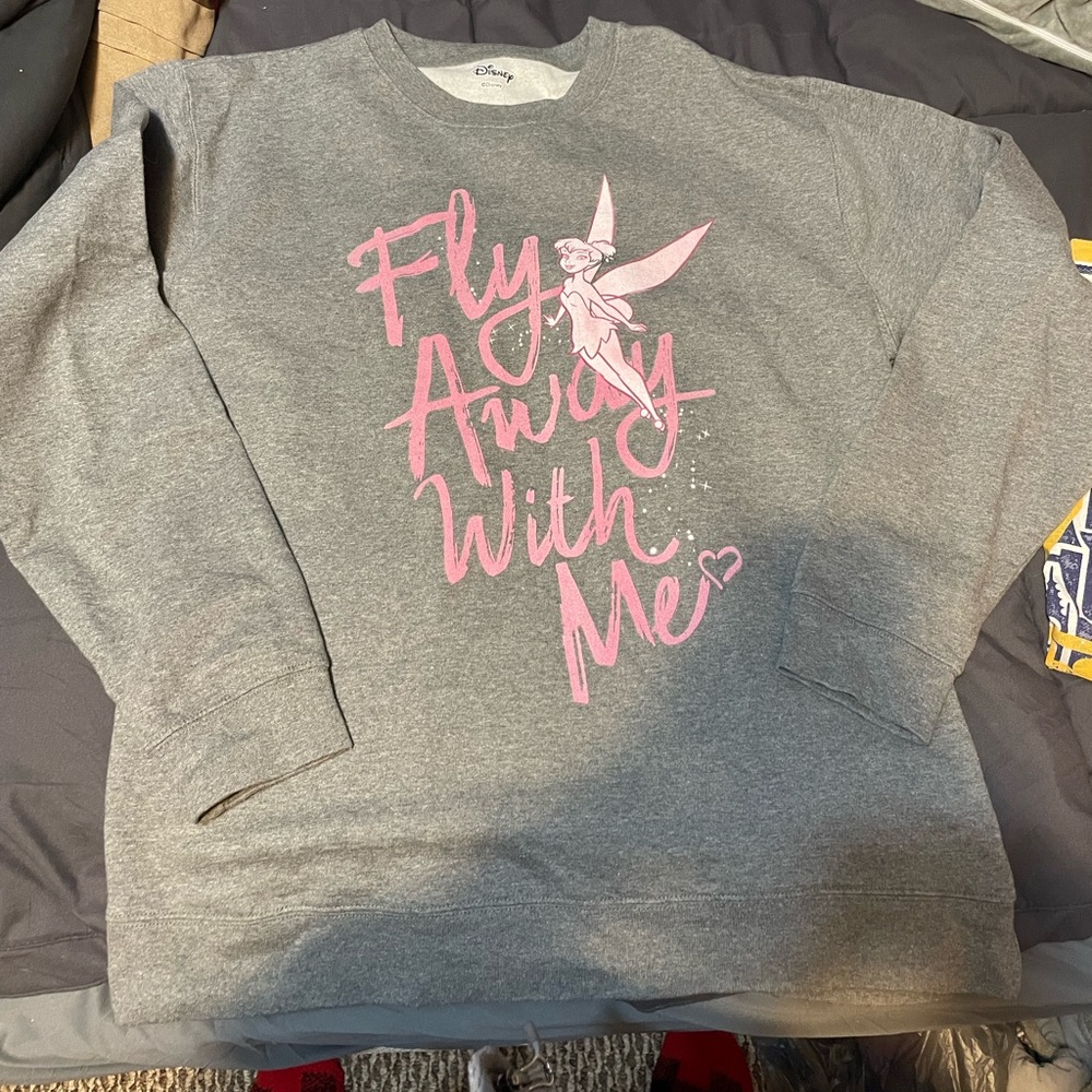 Disney Fly Away With Me Tinkerbell Sweatshirt